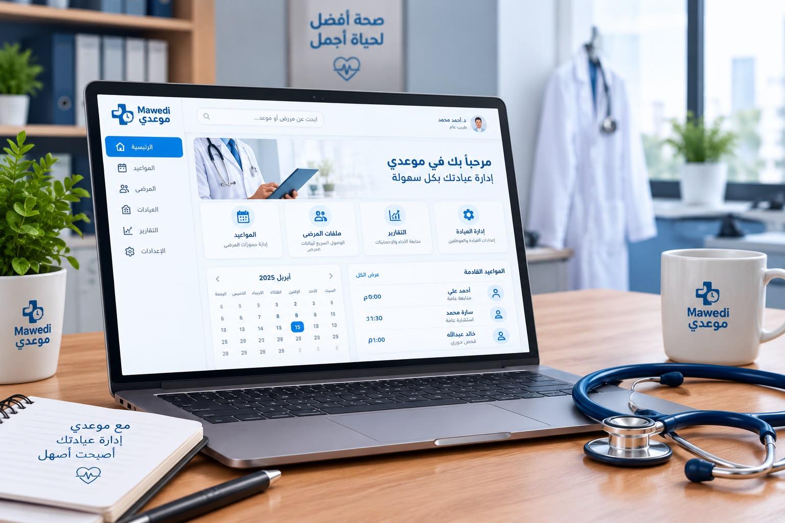 لأدارة العيادات الطبية